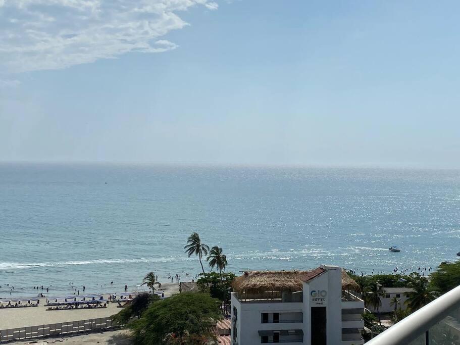 Magnifico Apartamento Con Vista Y Salida Al Mar سانتا مارتا المظهر الخارجي الصورة