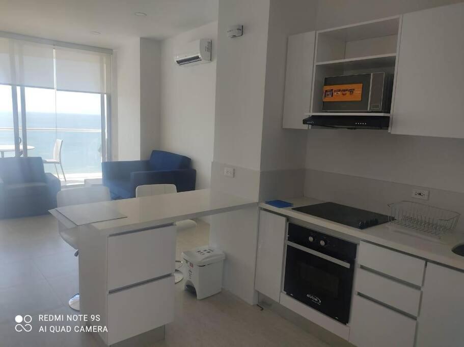 Magnifico Apartamento Con Vista Y Salida Al Mar سانتا مارتا المظهر الخارجي الصورة