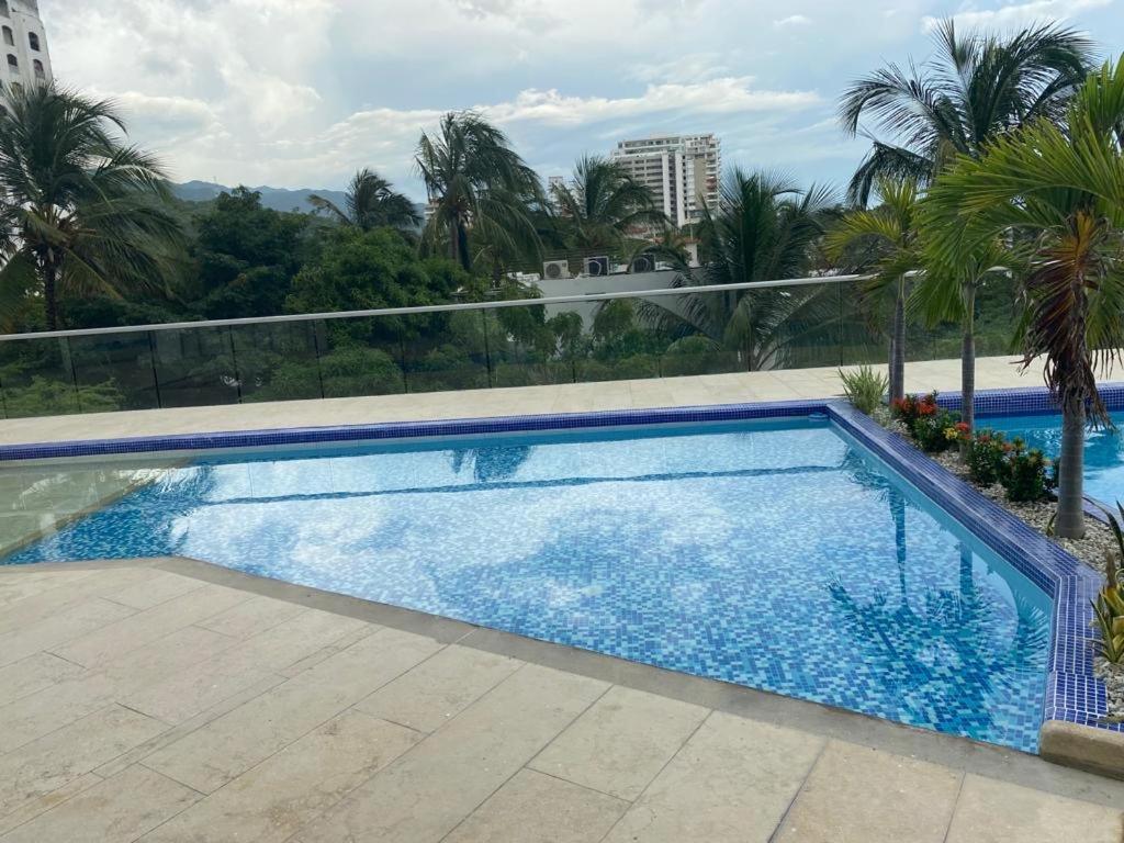 Magnifico Apartamento Con Vista Y Salida Al Mar سانتا مارتا المظهر الخارجي الصورة