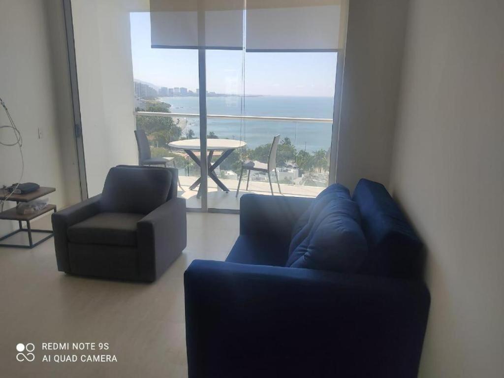 Magnifico Apartamento Con Vista Y Salida Al Mar سانتا مارتا المظهر الخارجي الصورة
