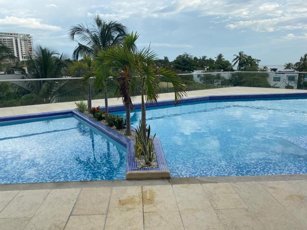 Magnifico Apartamento Con Vista Y Salida Al Mar سانتا مارتا المظهر الخارجي الصورة